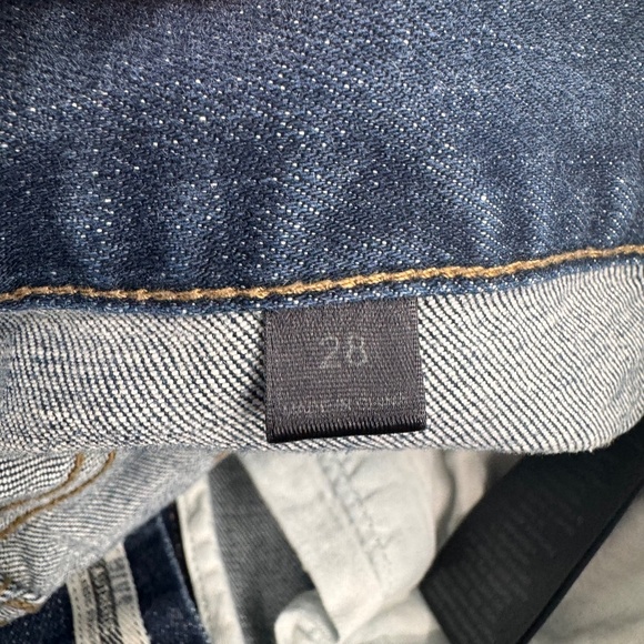 John Varvatos Jeans Men 28 Blue Star USA Denim Dark Wash Classic Straight Leg - Picture 8 of 14